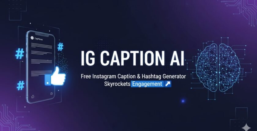 IG Caption AI – Free Instagram Caption & Hashtag Generator